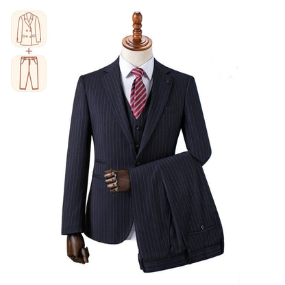 Premium British Stripe Suit