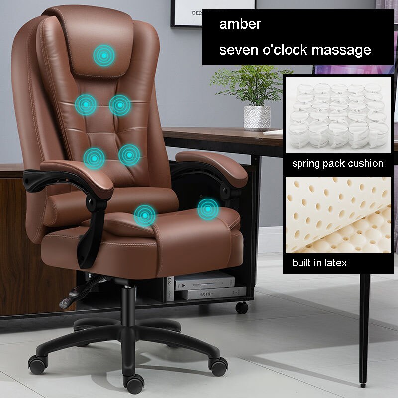 Executive Leather Desk Chair