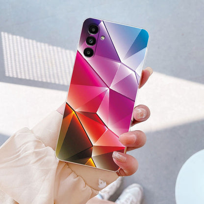 Samsung Marble Painted Silicone Case
