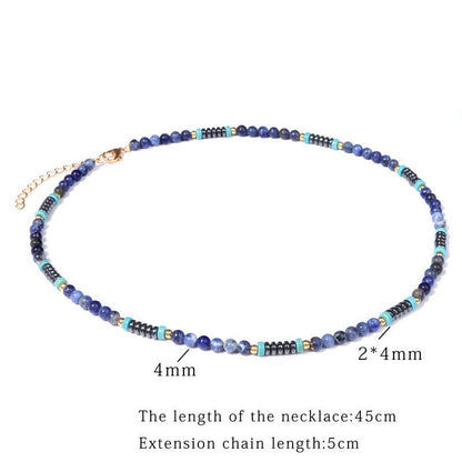 Lava Stone Bead Necklace