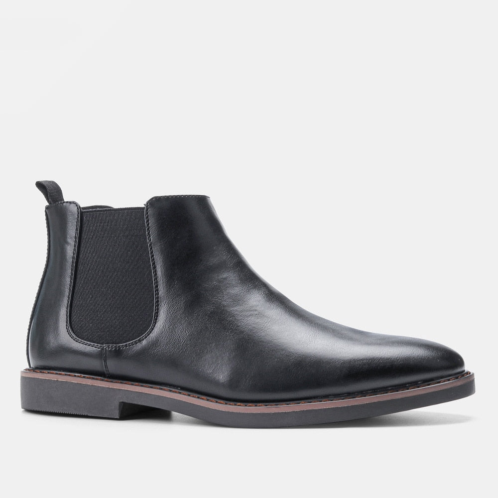 Retro Leather Boots