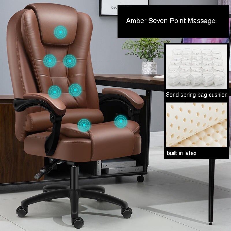 Executive Leather Desk Chair