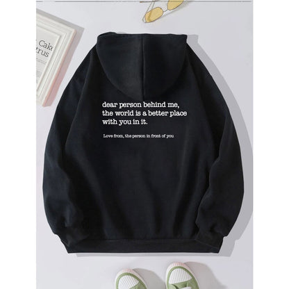 Dear Person Behind Me Hoodie