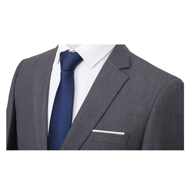 Plus Size Classic 2 Piece Suit
