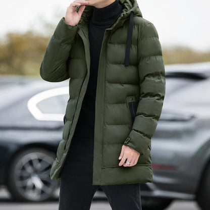 Long Warm Puffer Jacket