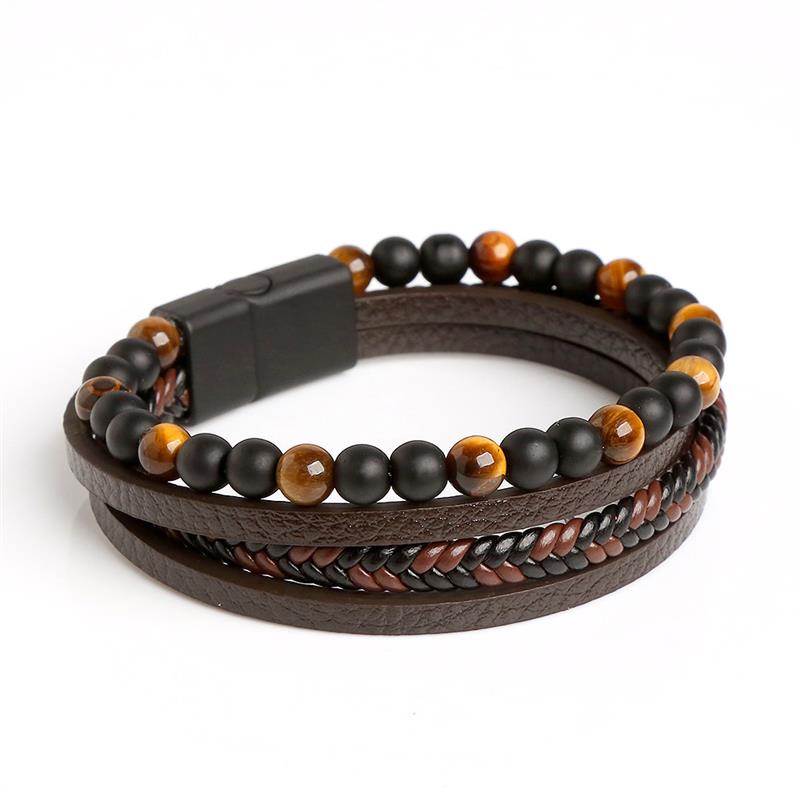 Hand-woven Leather Bracelet