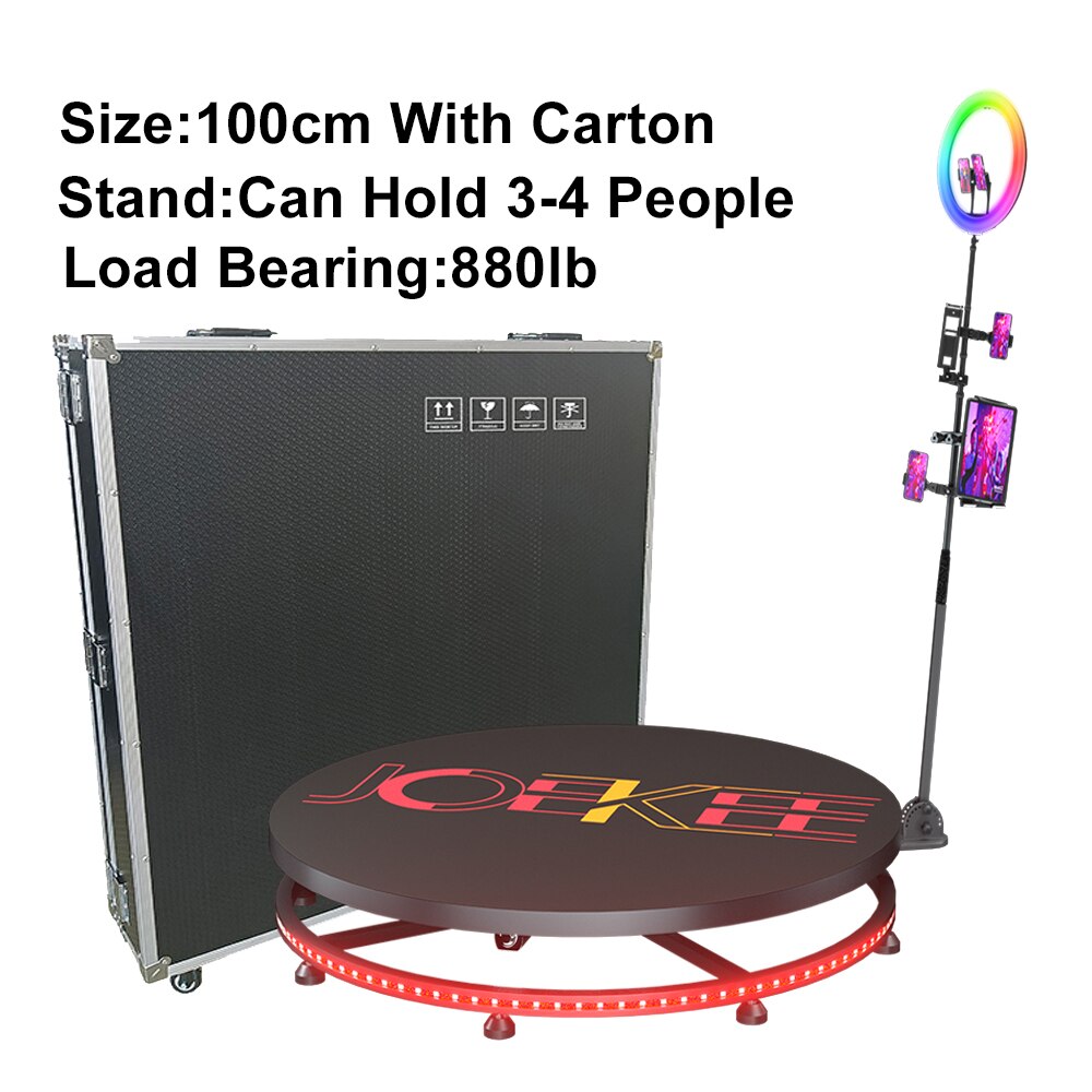 360 Auto-Rotating Photo Booth