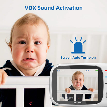 TakTark 3.2 inch Wireless Baby Monitor