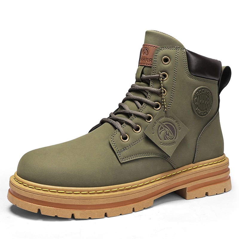 Brogue Wingtip Boots