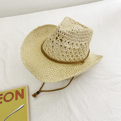 Hollowed Straw Cowboy Hat