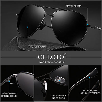 CLLOIO Titanium Alloy Sunglasses