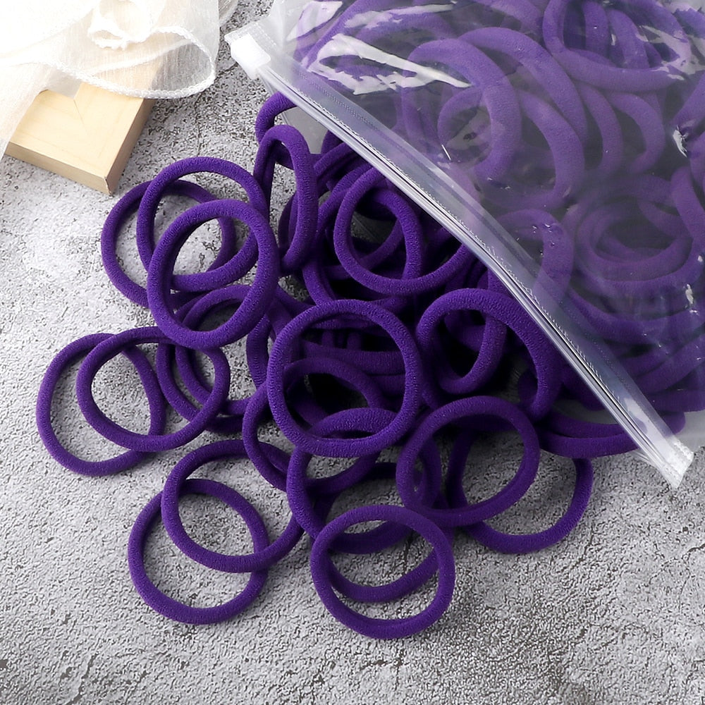 50 Piece Elastic Hair Bands
