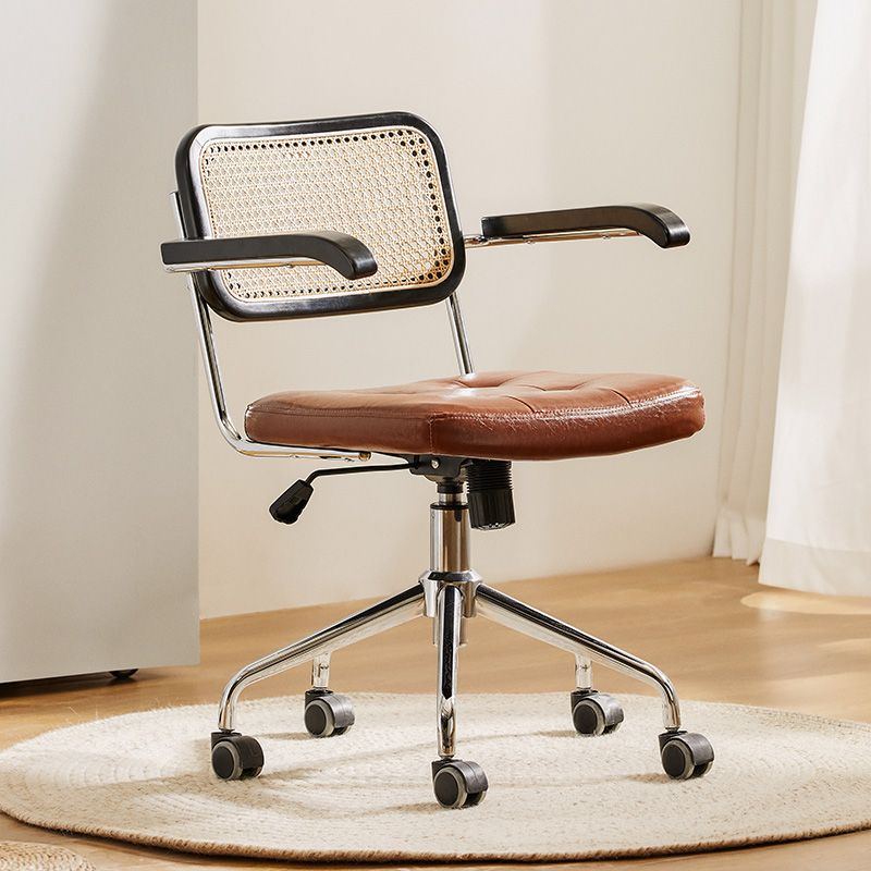 Retro Bamboo Woven Chair