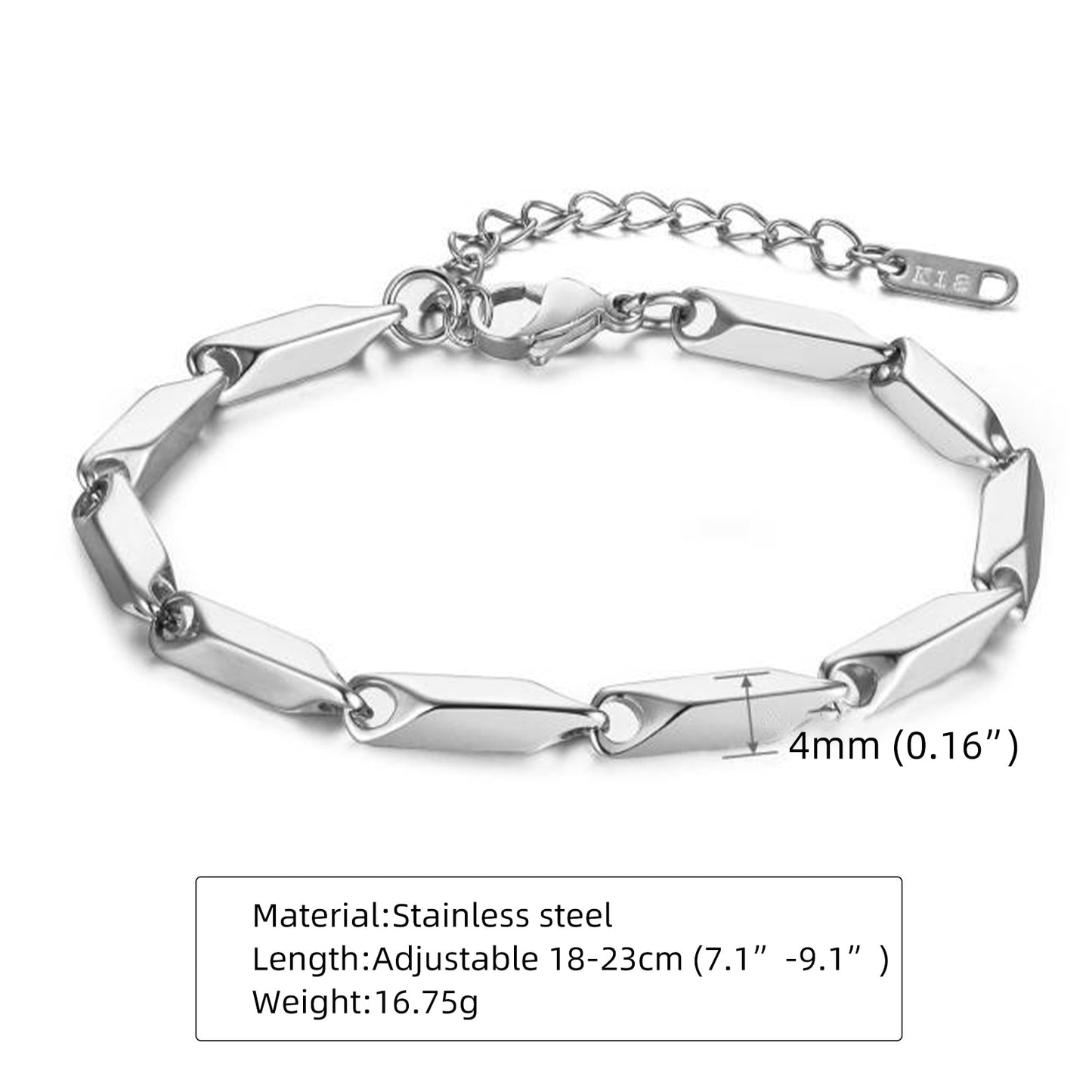 HIYEE Bar Link Thai Bracelet