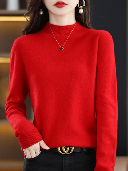 100% Merino Wool Knitted Sweater