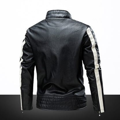 Faux Leather Biker Jacket