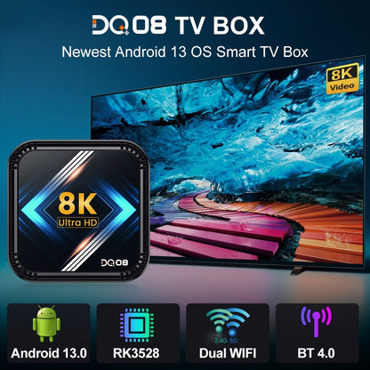 DQ08 RK3528 Smart TV Box