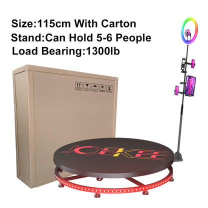360 Auto-Rotating Photo Booth