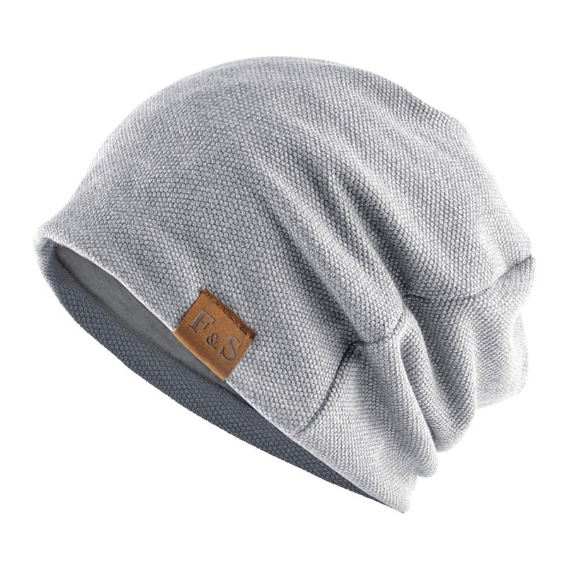 Solid Colour Slouch Beanie
