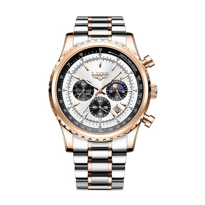 2023 LIGE Quartz Lumious Watch