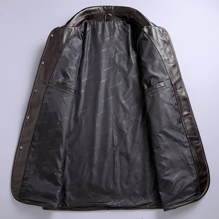 Winter Leather Coat