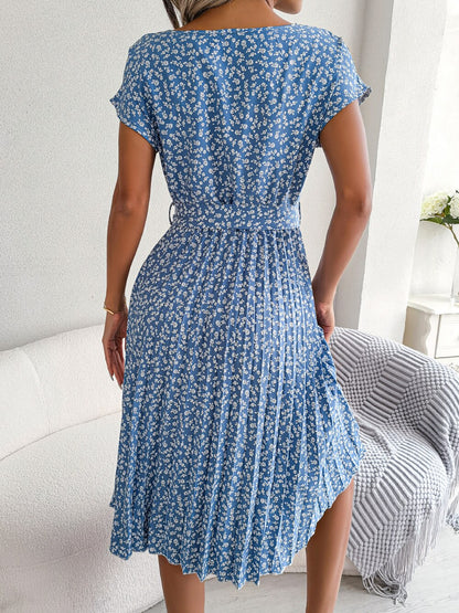 Radiant Sunburst Cocktail Dress