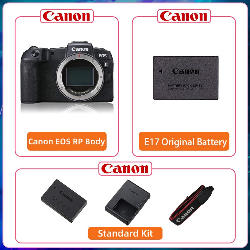 Canon EOS RP Full-Frame Digital Professional Camera
