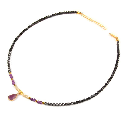 Lava Stone Bead Necklace
