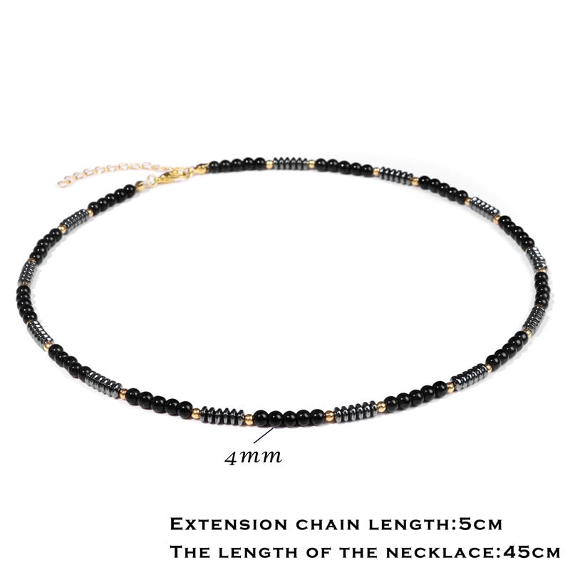 Lava Stone Bead Necklace
