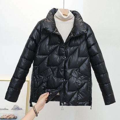 Glossy Down Cotton Jacket