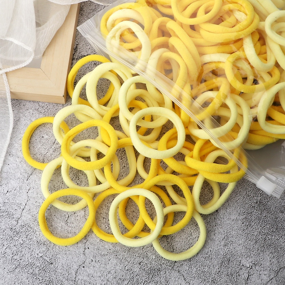 50 Piece Elastic Hair Bands