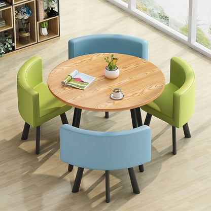 Modern Round Dining Table Set