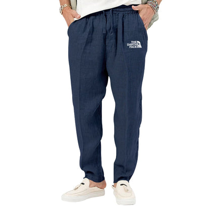 Straight Linen Pants