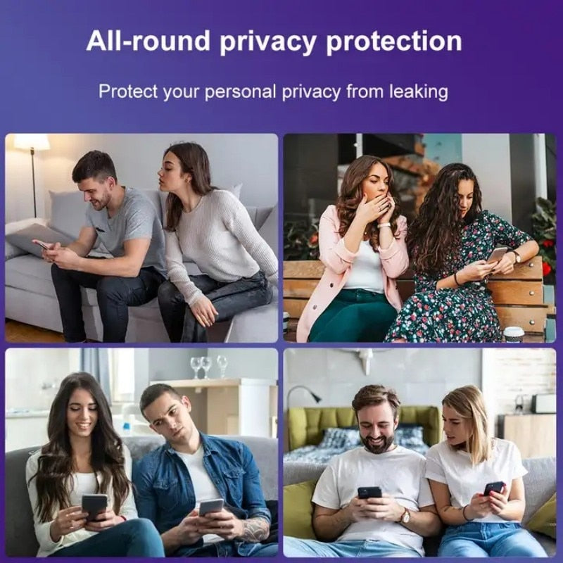Full Cover Anti-Spy Screen Protector For iPhone