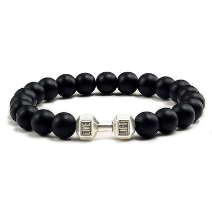 Natural Stone Beaded Bracelet