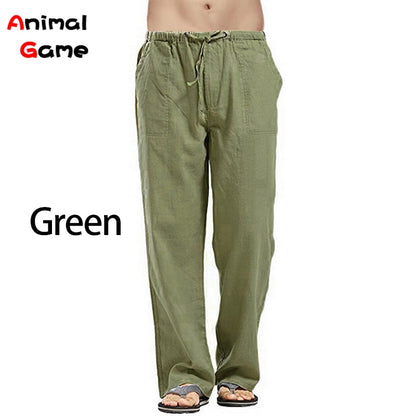 Wide Linen Pants