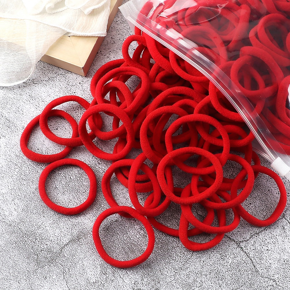 50 Piece Elastic Hair Bands