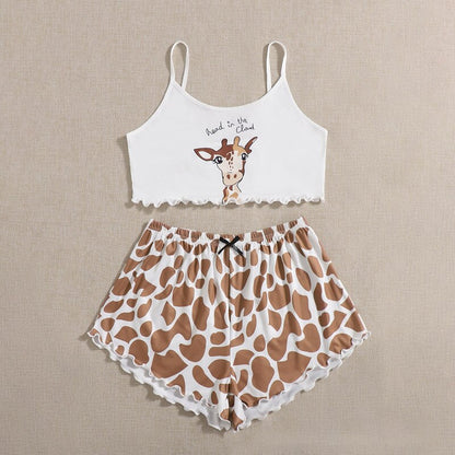 2 Piece Kawaii Sleepwear
