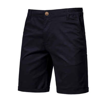 100% Cotton Solid Shorts
