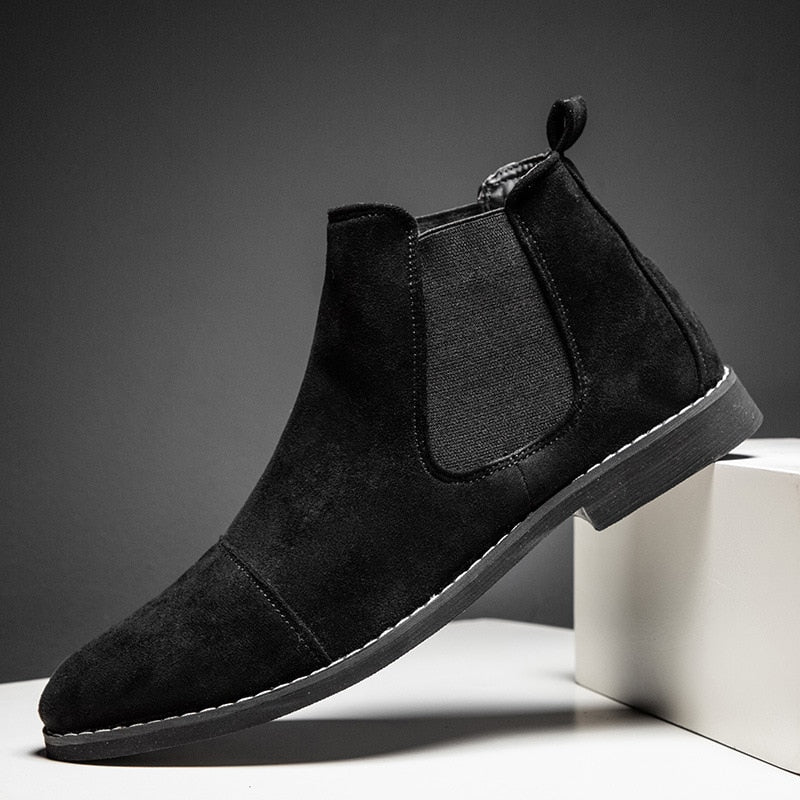 Suede Chelsea Boots