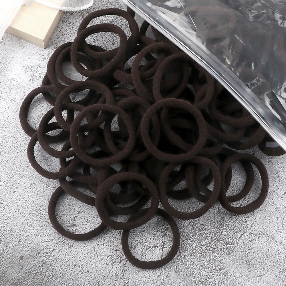 50 Piece Elastic Hair Bands