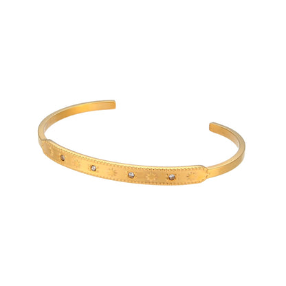18K Gold Plated Waterproof Bangles
