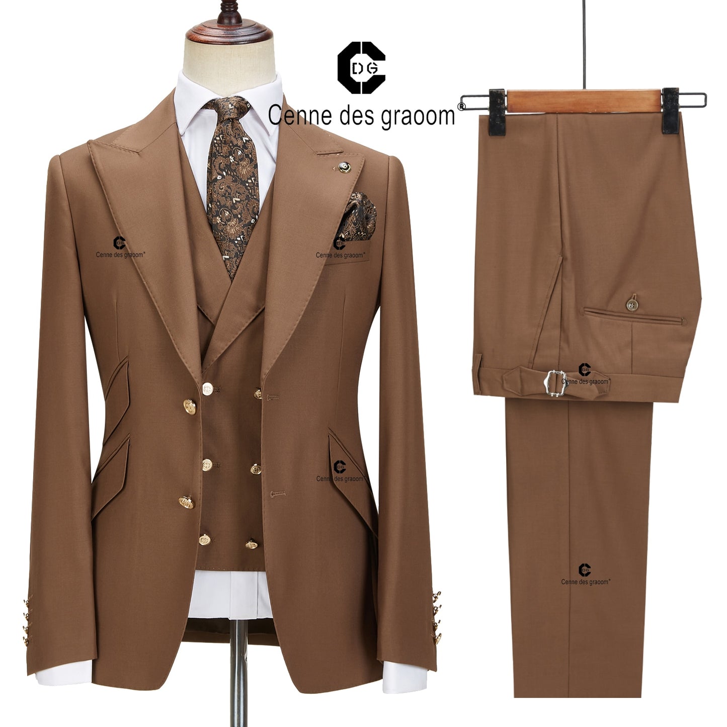 Slim Fit 3 Piece Suit