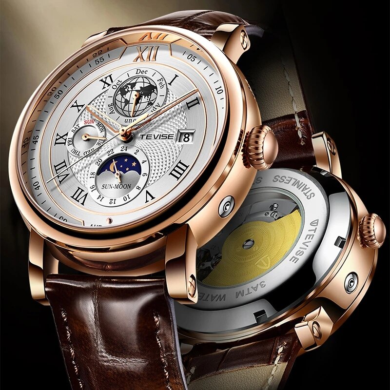 TEVISE Waterproof Business Watch