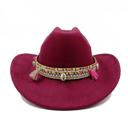 Ethnic Style Cowboy Hat