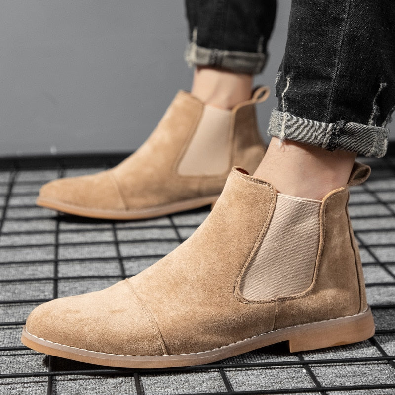 Suede Chelsea Boots