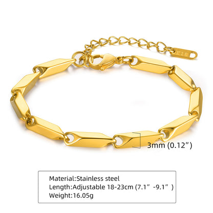 HIYEE Bar Link Thai Bracelet