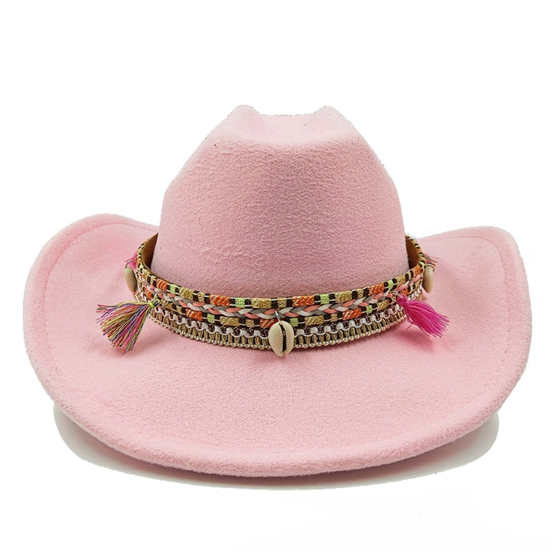 Ethnic Style Cowboy Hat