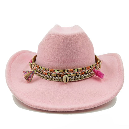 Ethnic Style Cowboy Hat