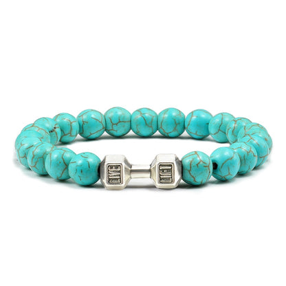 Natural Stone Beaded Bracelet